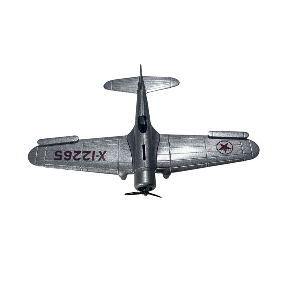 Texaco 1932 Northrop Airplane Wings Texaco Series 2 Collectible Die-Cast Silver